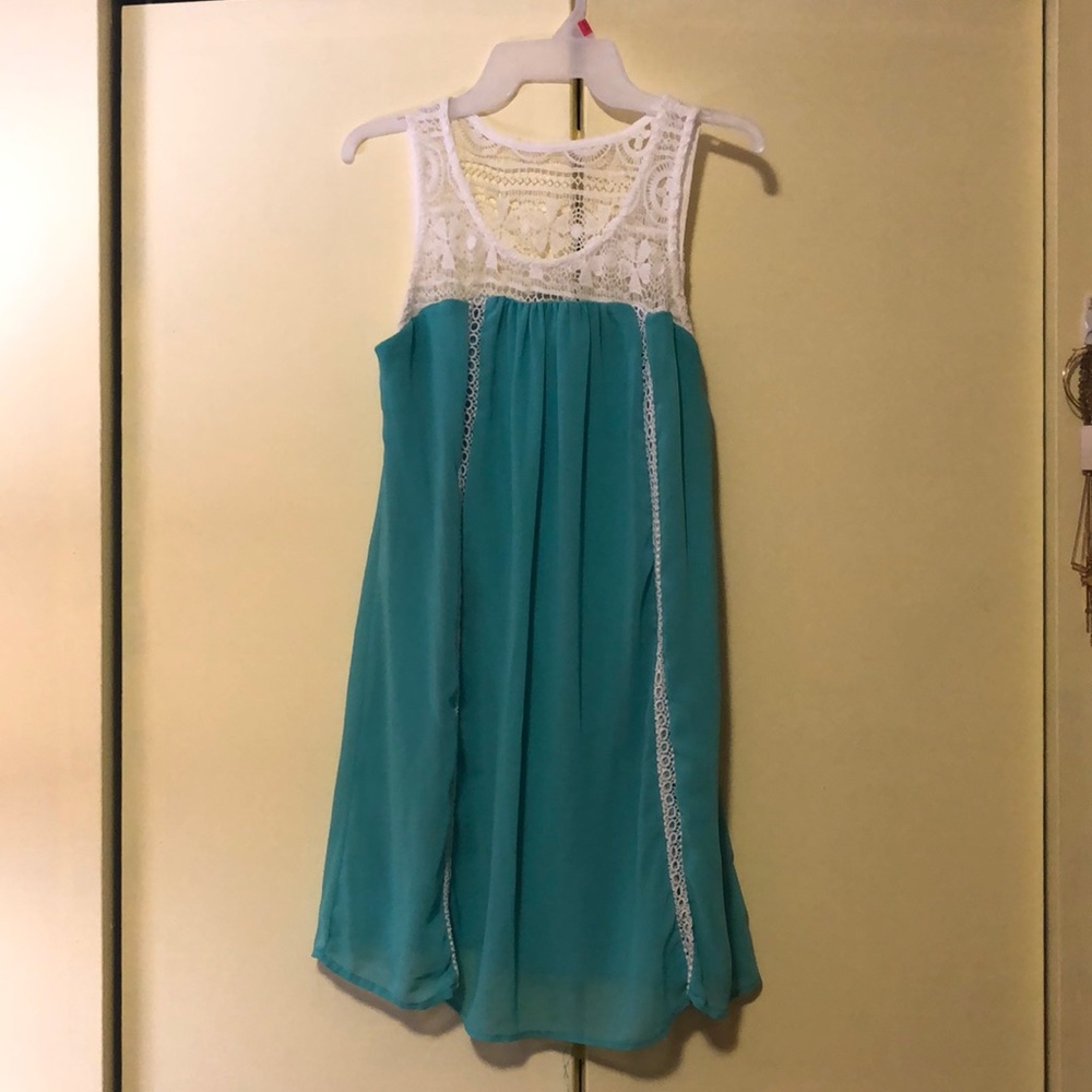 Teal Dress